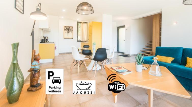 Ferienwohnung Open Sun Avec Jacuzzi Privatif Et Parking Prive Sarlat Exterior foto